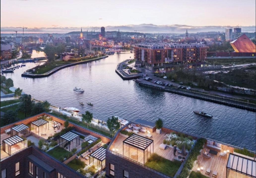 Apartament Gdansk Premium Lux Nadmotlawie Exterior foto